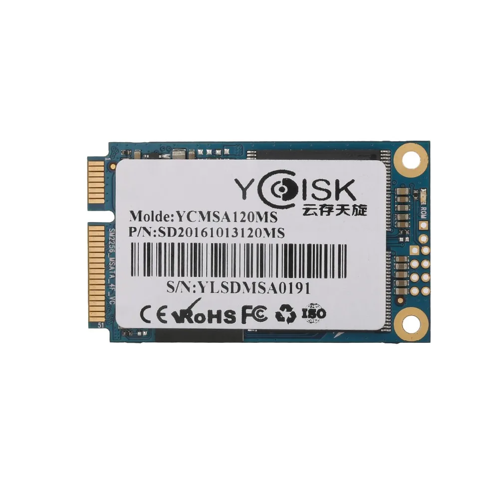Goldendisk YCdisk последовательный ноутбук SSD 256 Гб MINI Micro SATA m PCI e 240 ГБ SMI контроллер 2246