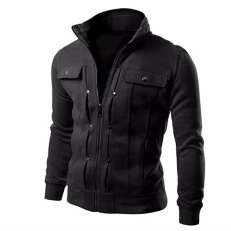 New Fashion Autumn Winter Men Jackets Coat Stand Collar Slim Designed Lapel Zipper Long Sleeve Coats Jacket Men Outerwear
New Fashion Autumn Winter Men Jackets Coat Stand Collar Slim Designed Lapel Zipper Long Sleeve Coats Jacket Men Outerwear