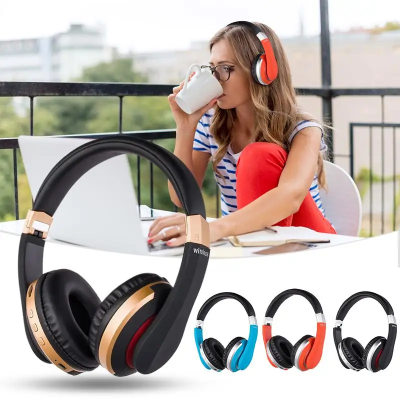 Kuulee Wireless Headphones Bluetooth Headset Foldable Stereo Gaming Earphones with Microphone for ipad and phone
Kuulee Wireless Headphones Bluetooth Headset Foldable Stereo Gaming Earphones with Microphone for ipad and phone