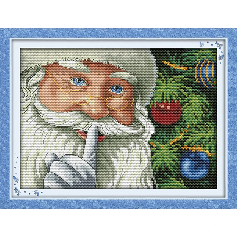 Everlasting Love Happy Christmas Three Ecological Cotton Cross Stitch 11CT 14CT Clear Stamped Printed New Store Sales Promotion
Everlasting Love Happy Christmas Three Ecological Cotton Cross Stitch 11CT 14CT Clear Stamped Printed New Store Sales Promotion