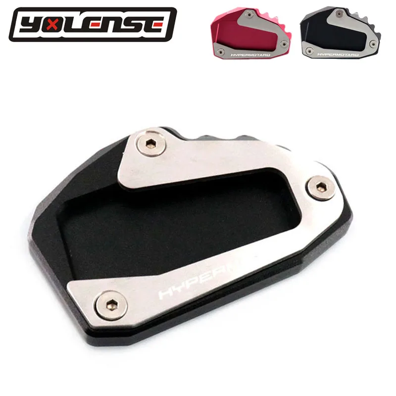 Motorcycle CNC Kickstand Foot Side Stand Extension Pad Support Plate Enlarge Stand For Ducati Hypermotard 796 821 939 939SP
Motorcycle CNC Kickstand Foot Side Stand Extension Pad Support Plate Enlarge Stand For Ducati Hypermotard 796 821 939 939SP