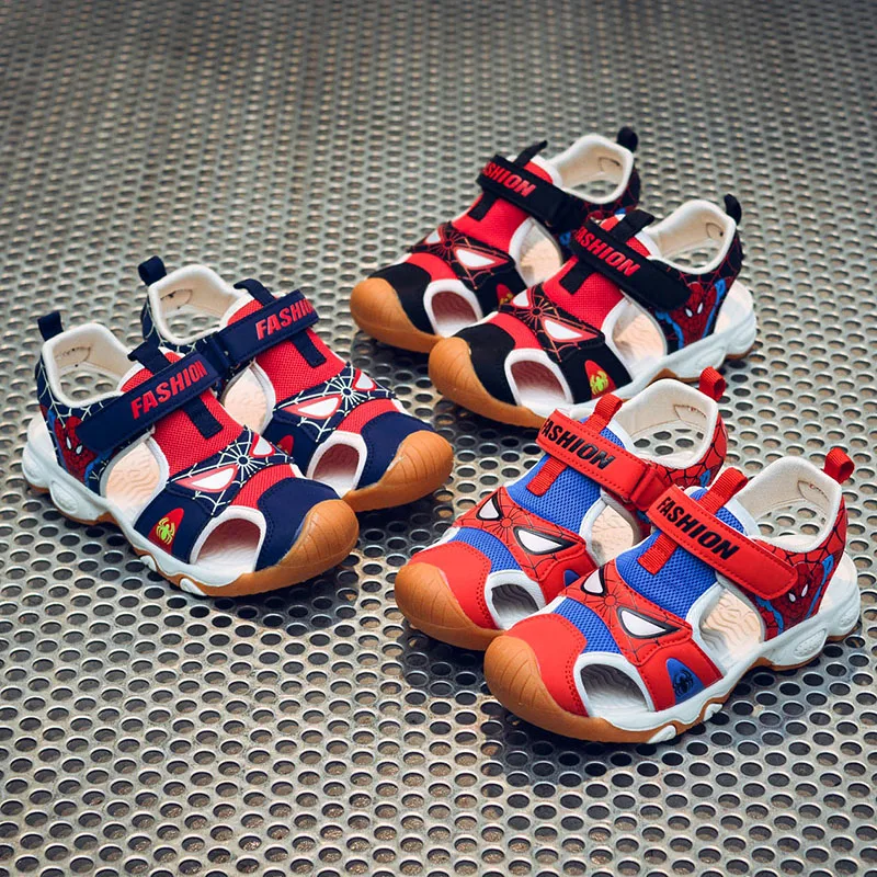 Summer Children Shoes Fashion Soft Bottom Breathable Kids Beach Shoes Wrapping Toe Spider Sandals For Boys & Girls Size 26-37
Summer Children Shoes Fashion Soft Bottom Breathable Kids Beach Shoes Wrapping Toe Spider Sandals For Boys & Girls Size 26-37