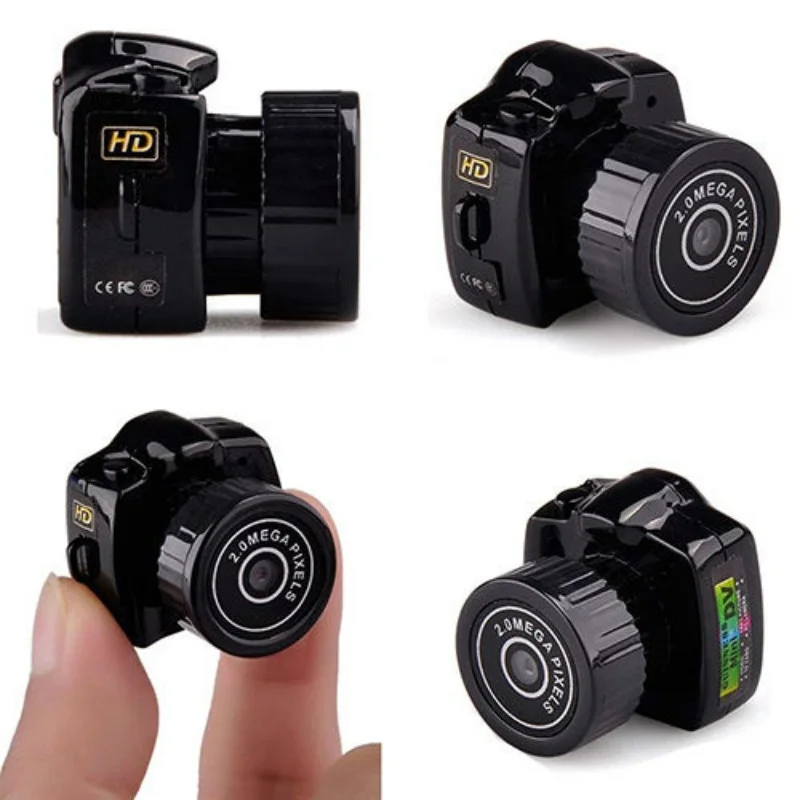 16GB Card+Mini Video Camera Pocket Dv Dvr Camcorder Recorder Web Cam (Color: Black)
16GB Card+Mini Video Camera Pocket Dv Dvr Camcorder Recorder Web Cam (Color: Black)