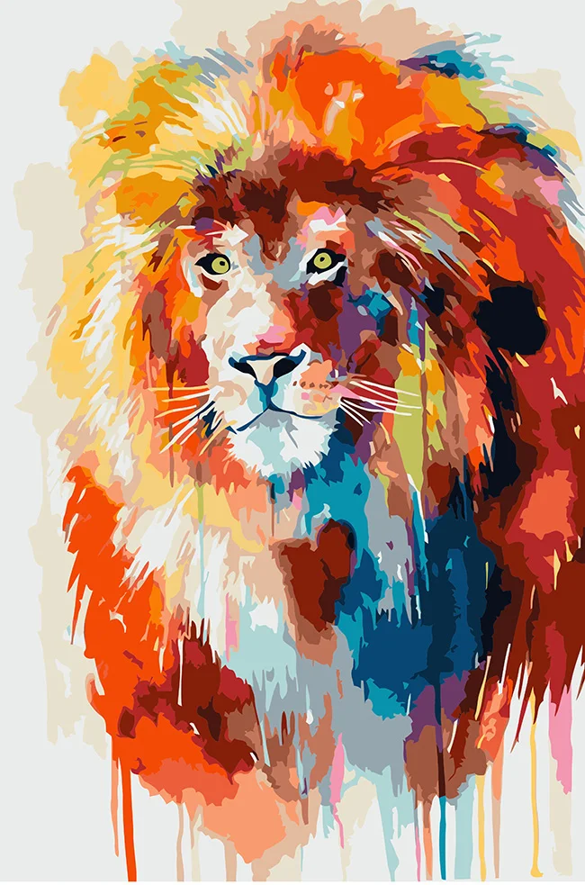 Colorful Lion Animals Abstract Painting Diy Digital Paintng By Numbers Modern Wall Art Picture For Home Wall Artwork
Colorful Lion Animals Abstract Painting Diy Digital Paintng By Numbers Modern Wall Art Picture For Home Wall Artwork