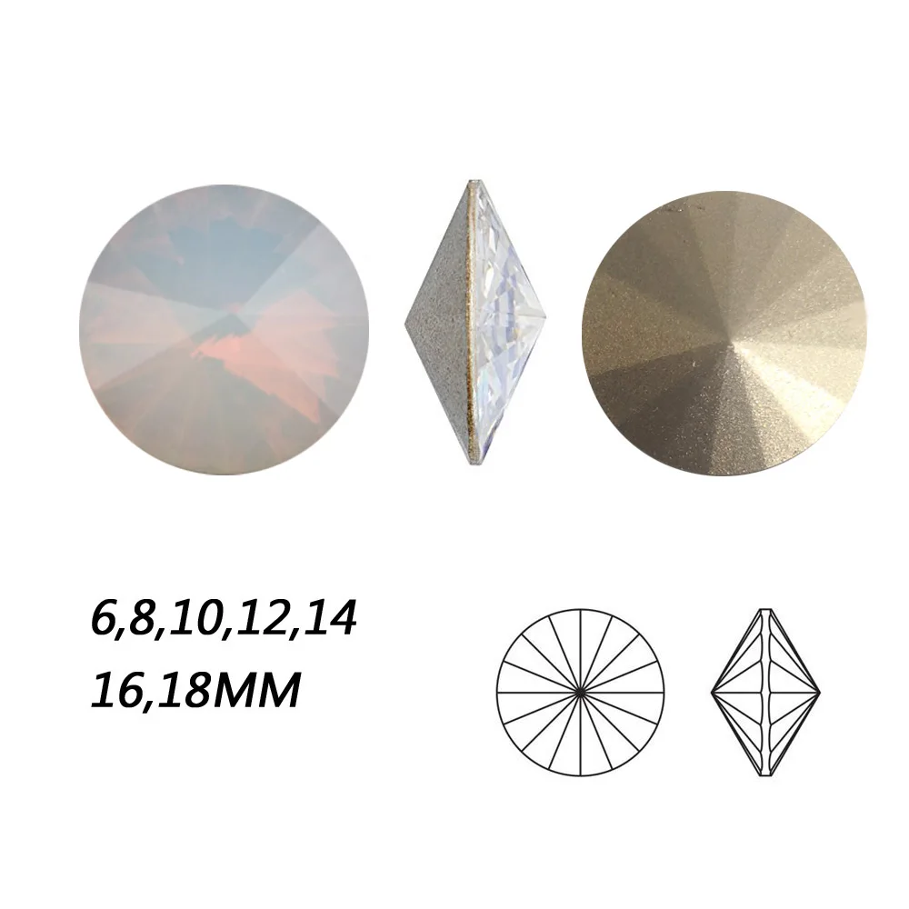 SW 1122 White Opal Rivoli Sew On Stones Crystal With Claw Setting Strass Pointback Fancy Rhinestones for Garment Jewelry
SW 1122 White Opal Rivoli Sew On Stones Crystal With Claw Setting Strass Pointback Fancy Rhinestones for Garment Jewelry