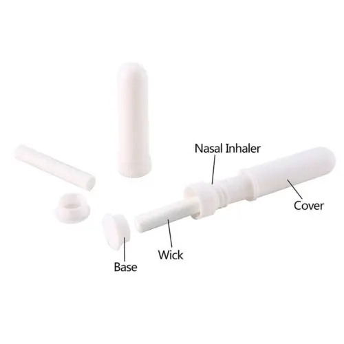 50PCS Wholesale Plastic PP Blank Nasal Inhaler Empty Aromatherapy Oil Nasal Inhaler Tubes Aromatherapy Supplies Complete Sticks 
50PCS Wholesale Plastic PP Blank Nasal Inhaler Empty Aromatherapy Oil Nasal Inhaler Tubes Aromatherapy Supplies Complete Sticks