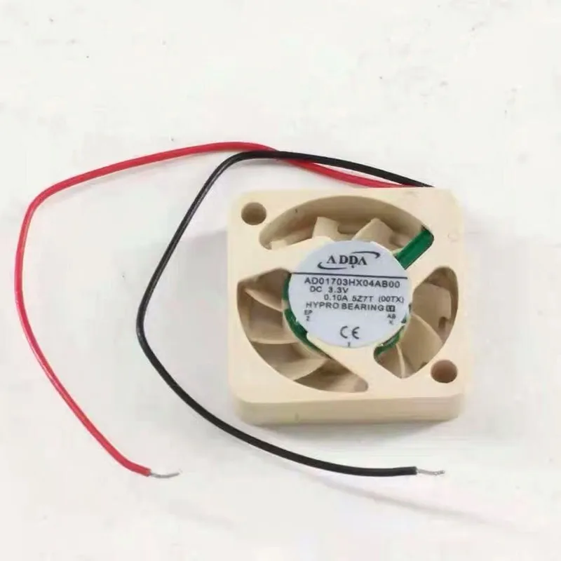 Original ADDA AD01703HX04AB00 1704 17x17x4mm 1.7cm 3.3V 0.10A Drone Notebook Mini Cooling Fan
Original ADDA AD01703HX04AB00 1704 17x17x4mm 1.7cm 3.3V 0.10A Drone Notebook Mini Cooling Fan