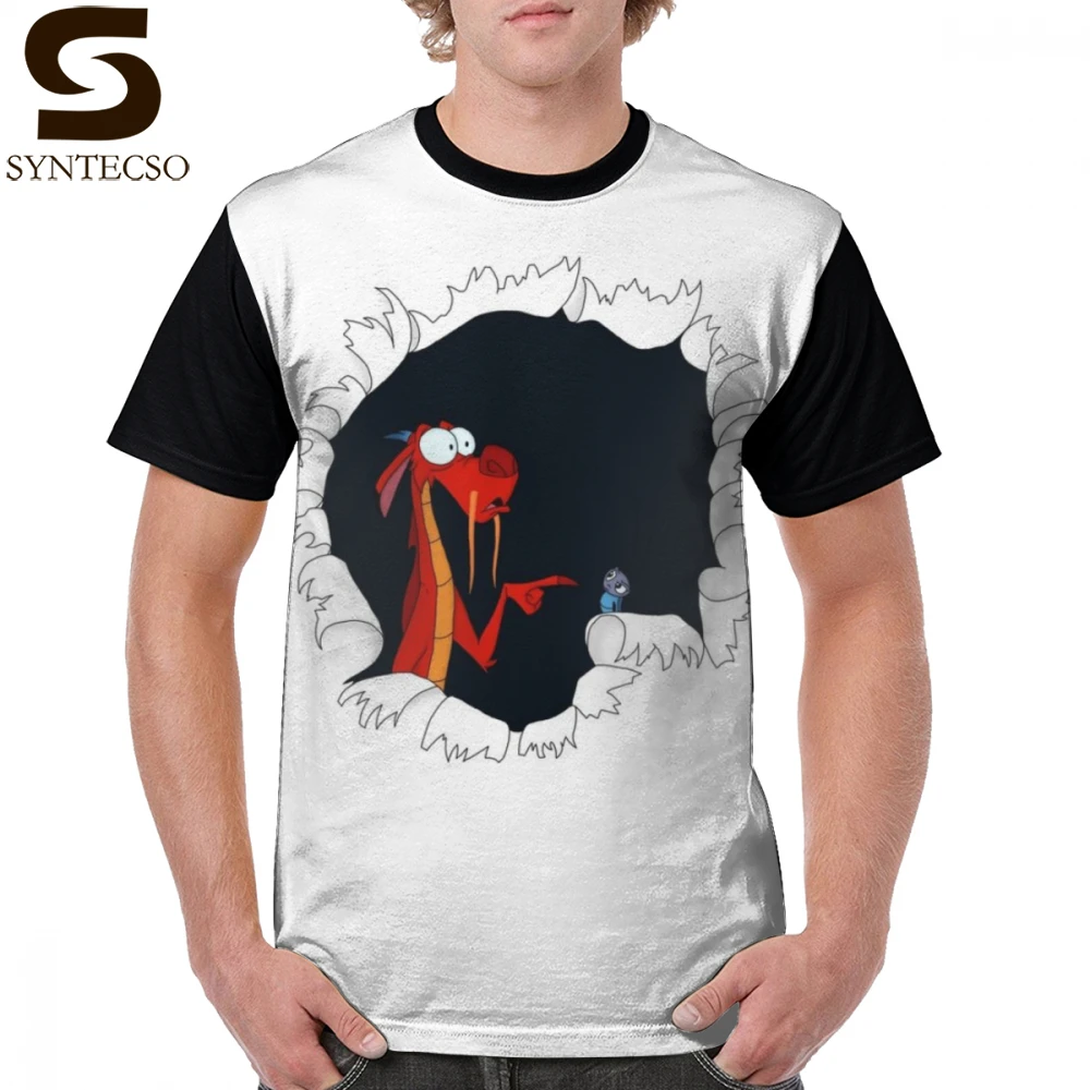 Mushu T Shirt He Did It T-Shirt Cute 100 Percent Polyester Graphic Tee Shirt Print Short-Sleeve Classic Male Plus size Tshirt
Mushu T Shirt He Did It T-Shirt Cute 100 Percent Polyester Graphic Tee Shirt Print Short-Sleeve Classic Male Plus size Tshirt