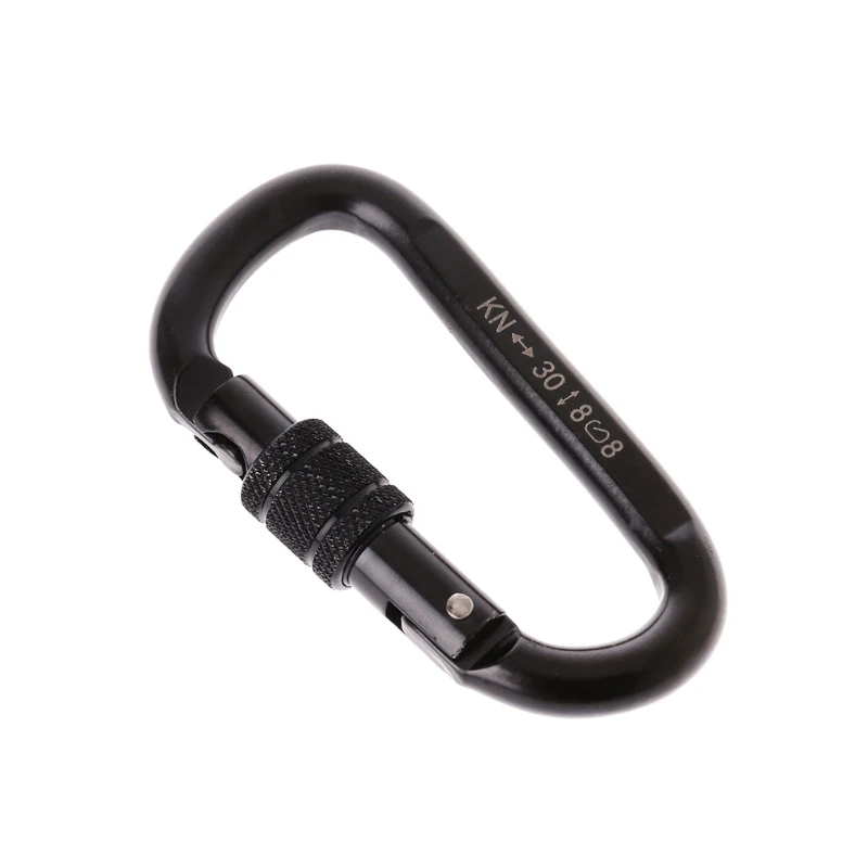 1PC 30KN Professional Carabiner D Shape Lock Rock Climbing Equipment Safety Buckle
1PC 30KN Professional Carabiner D Shape Lock Rock Climbing Equipment Safety Buckle