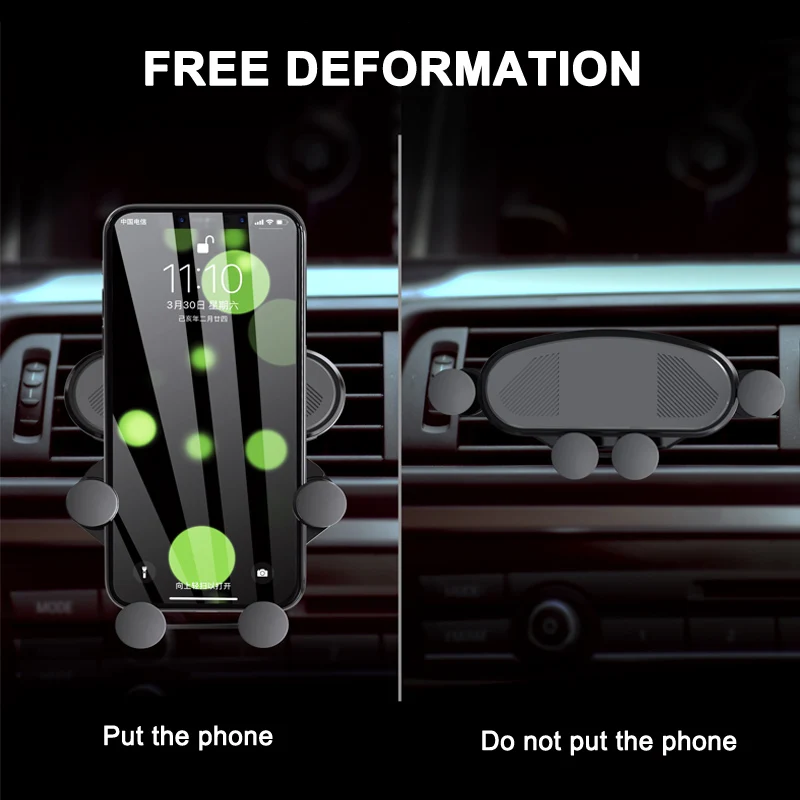 Universal Car Phone Holder Gravety Sensoring Air Outlet Mobile Phone Stand Auto Supplies CSL88
Universal Car Phone Holder Gravety Sensoring Air Outlet Mobile Phone Stand Auto Supplies CSL88