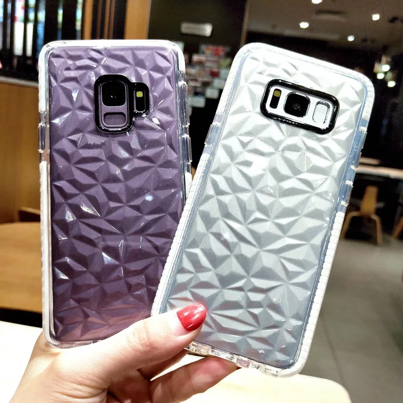 Чехол Kerzzil для Samsung Galaxy S8 S9 Plus роскошные мягкие ударопрочные чехлы из ТПУ с