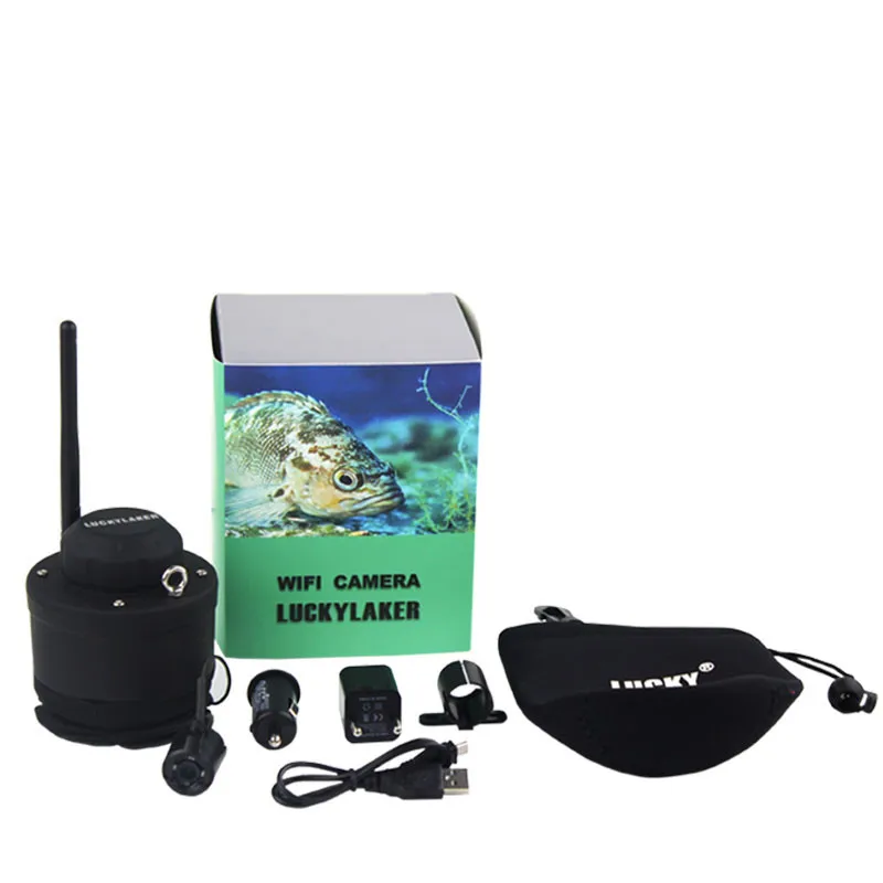 LUCKY Wifi Fishing Camera 80m wireless operating range Underwater Camera Fish Finder FF3309 deeper underwater camera fishfinder
LUCKY Wifi Fishing Camera 80m wireless operating range Underwater Camera Fish Finder FF3309 deeper underwater camera fishfinder