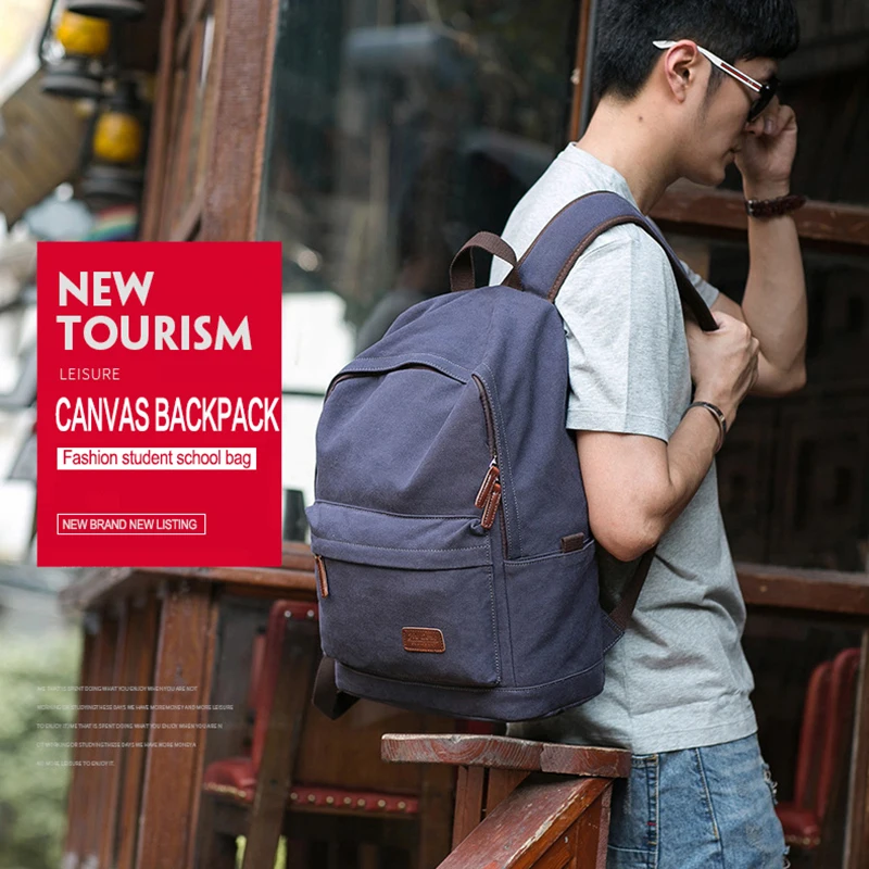 OZUKO New Men Vintage Canvas Backpack Fashion Mochila Laptop Travel School Rucksacks For Teenagers Casual Male Travel School Bag
OZUKO New Men Vintage Canvas Backpack Fashion Mochila Laptop Travel School Rucksacks For Teenagers Casual Male Travel School Bag