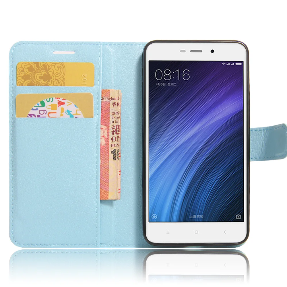 Роскошный защитный чехол для телефона Xiaomi Redmi 4A Redmi4A 5 0 дюйма откидной Чехол