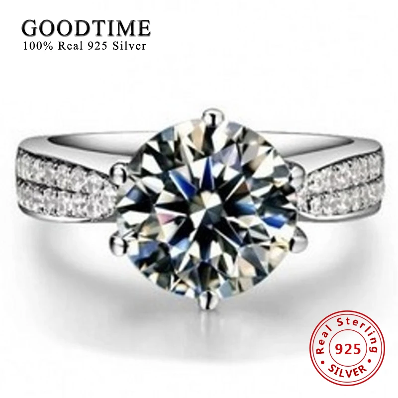 Ring Silver 100% Pure 925 Sterling Silver Ring Set Luxury 2 Carat Zirconia Wedding Rings for Women Engagement Ring GTR001
Ring Silver 100% Pure 925 Sterling Silver Ring Set Luxury 2 Carat Zirconia Wedding Rings for Women Engagement Ring GTR001