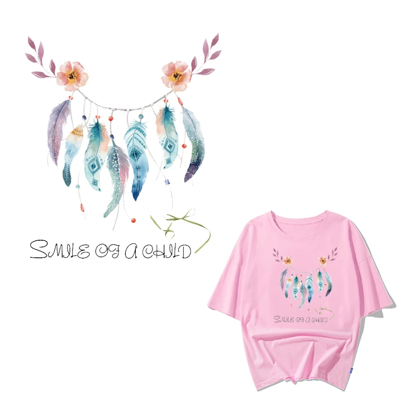 Dreamcatcher Patch Iron on Transfer Letter Patches for Girl Clothing DIY T-Shirt Applique Heat Transfer Vinyl Ironing Stickers
Dreamcatcher Patch Iron on Transfer Letter Patches for Girl Clothing DIY T-Shirt Applique Heat Transfer Vinyl Ironing Stickers