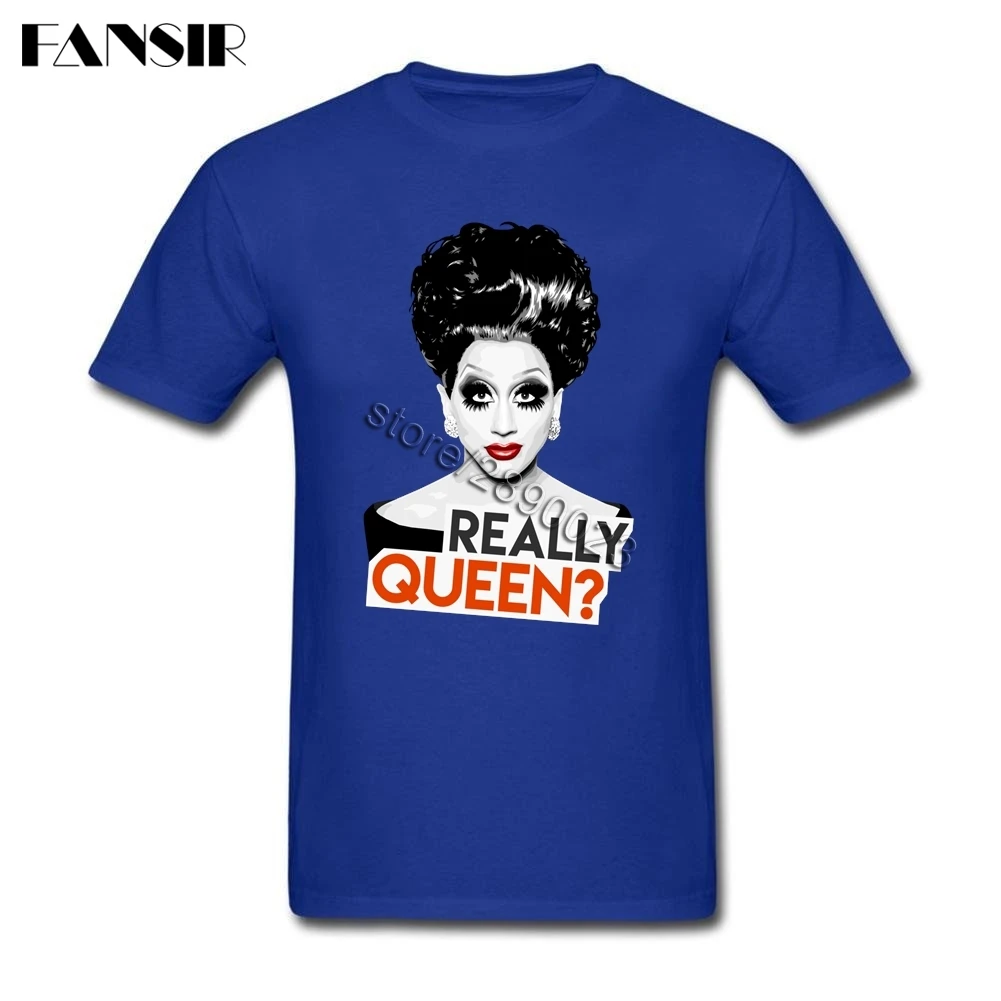 Большой Размеры действительно Queen Bianca Del Rio Rupaul Премиум Мужской футболки