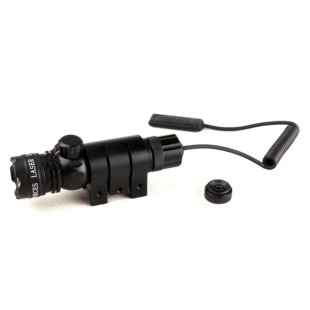 ohhunt Hunting Tactical Red Dot Laser Sight Scope for Rifle Dovetail or Picatinny Rail Mount with Remote Switch | Спорт и