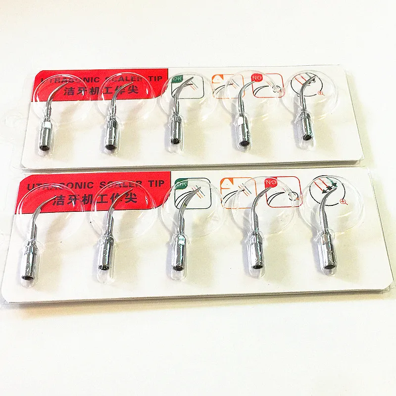 5 pcs G1 + 5 pcs P1 Dental Scaling Perio Tips for woodpecker EMS Ultrasonic Scaler Handpiece tip Teeth Whitening
5 pcs G1 + 5 pcs P1 Dental Scaling Perio Tips for woodpecker EMS Ultrasonic Scaler Handpiece tip Teeth Whitening