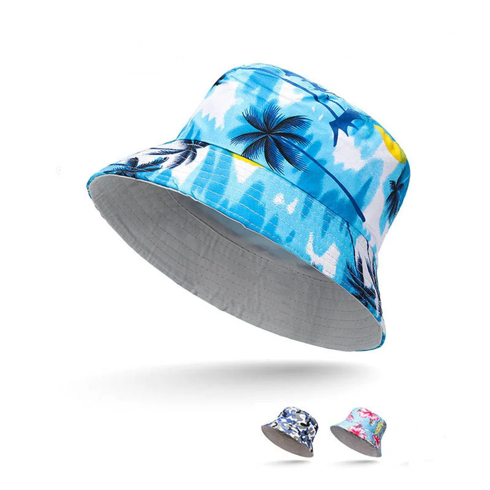 Spring Summer Bucket Hat Men Women Sun Caps Flat Top Fishing Hats Flower Camouflage Coconut tree Travel Hats Unisex
Spring Summer Bucket Hat Men Women Sun Caps Flat Top Fishing Hats Flower Camouflage Coconut tree Travel Hats Unisex