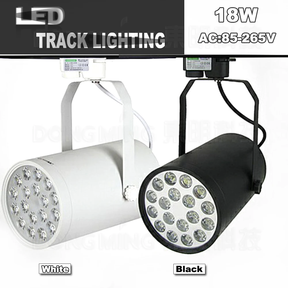 18w LED track light spotlight Suspend mounted or ceiling LED track lighting for clothing shop jewel store showroom
18w LED track light spotlight Suspend mounted or ceiling LED track lighting for clothing shop jewel store showroom