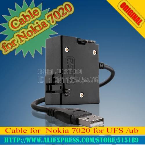 Cable For Nokia 7020 For Jaf /UFS /Atf box flash &Unlock&Repair