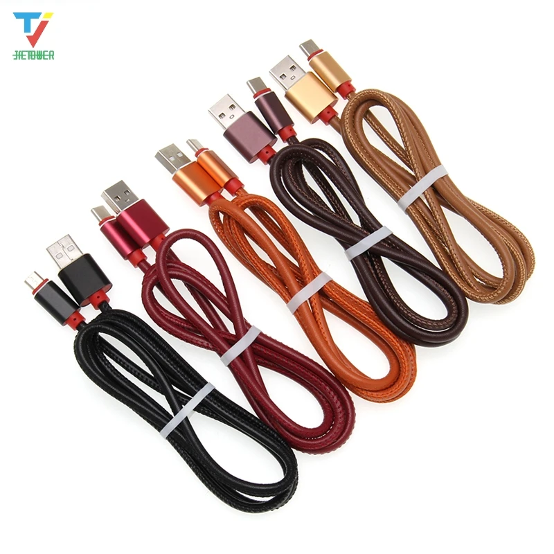 100pcs/lot 25cm/100cm Leather Data Cable Micro 5pin 8pin Type-C Cable Date Sync Charger Cable for Sumsung HTC Xiaomi Iphone
100pcs/lot 25cm/100cm Leather Data Cable Micro 5pin 8pin Type-C Cable Date Sync Charger Cable for Sumsung HTC Xiaomi Iphone