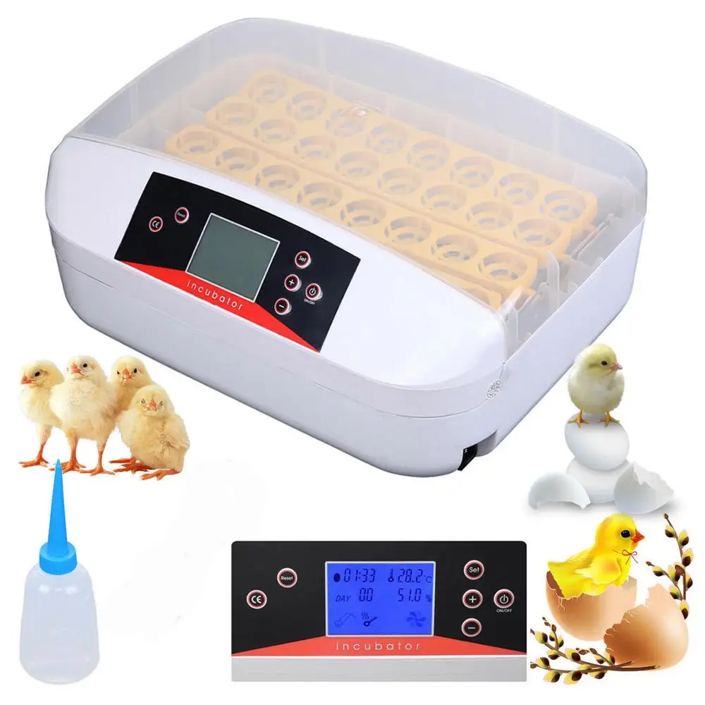 Yonntech Farm Hatchery Incubator 32 Egg Incubator Hatchers Chicken Automatic Eggs Incubator Bird Quail Brooder
Yonntech Farm Hatchery Incubator 32 Egg Incubator Hatchers Chicken Automatic Eggs Incubator Bird Quail Brooder