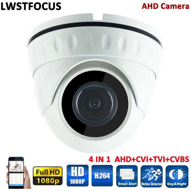 LWSTFOCUS Металл антивандальный видеонаблюдения купольная камера AHDH 1080 P F22 + 1080E