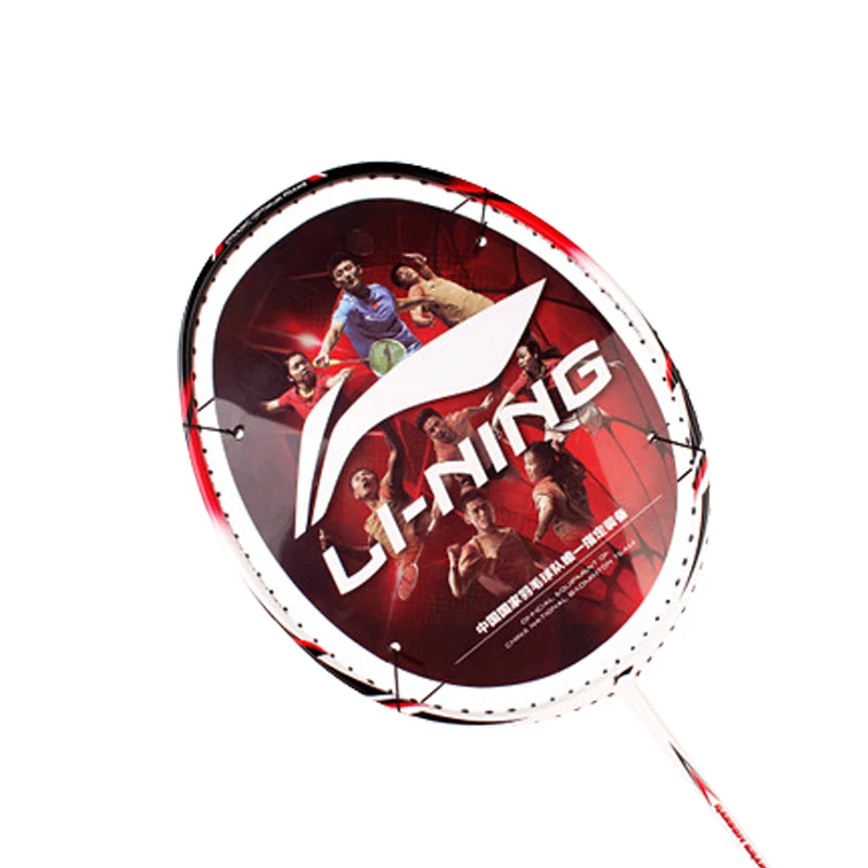 Подлинная Li Ning A700/A800 ракетка для бадминтона углеродное волокно один выстрел