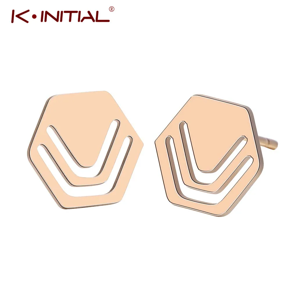 Kinitial Female Geometric Hive Hexagon Stud Earrings Jewelry Simple Stainless Steel Hexagon Earrings For Women Brincos Earrings
Kinitial Female Geometric Hive Hexagon Stud Earrings Jewelry Simple Stainless Steel Hexagon Earrings For Women Brincos Earrings