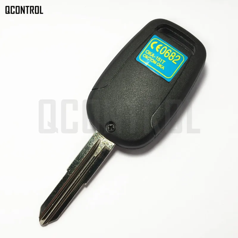 QCONTROL 2 кнопки Автомобильный Дистанционный ключ для CHEVROLET/OPEL/Captiva/Antara 2006 2007 2008 2009 2010