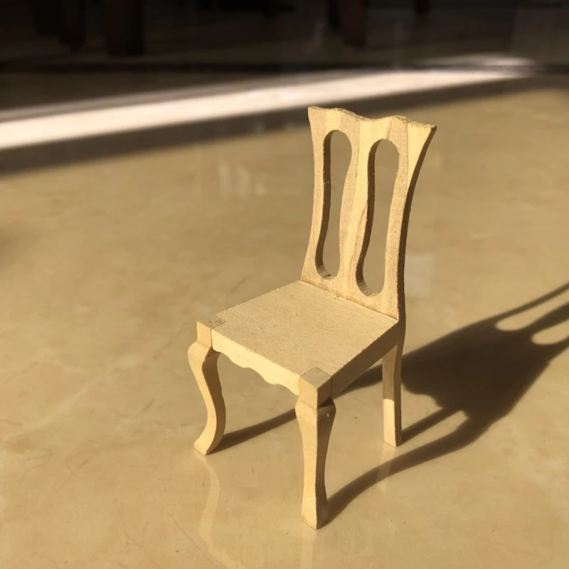 G05-X5030 children baby gift Toy 1:12 Dollhouse mini Furniture Miniature rement DIY wooden color Small single chair 1pcs
G05-X5030 children baby gift Toy 1:12 Dollhouse mini Furniture Miniature rement DIY wooden color Small single chair 1pcs