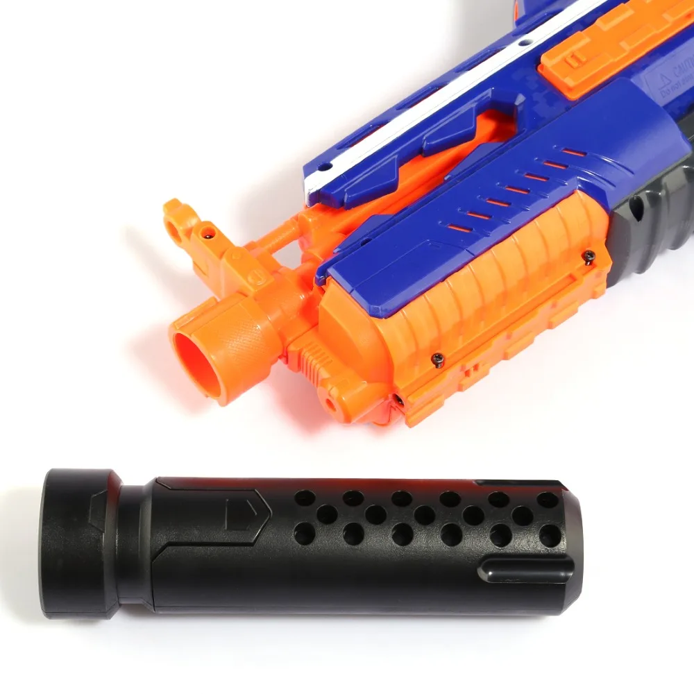 Модифицированная передняя трубка для Nerf матовая черная модификация пистолета