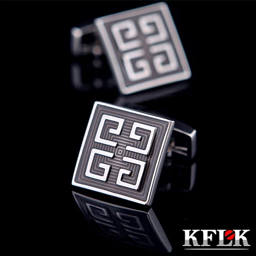 KFLK jewelry shirt cufflink for mens Brand cuff button de manchette gray enamel cuff link High Quality abotoaduras Jewelry
KFLK jewelry shirt cufflink for mens Brand cuff button de manchette gray enamel cuff link High Quality abotoaduras Jewelry