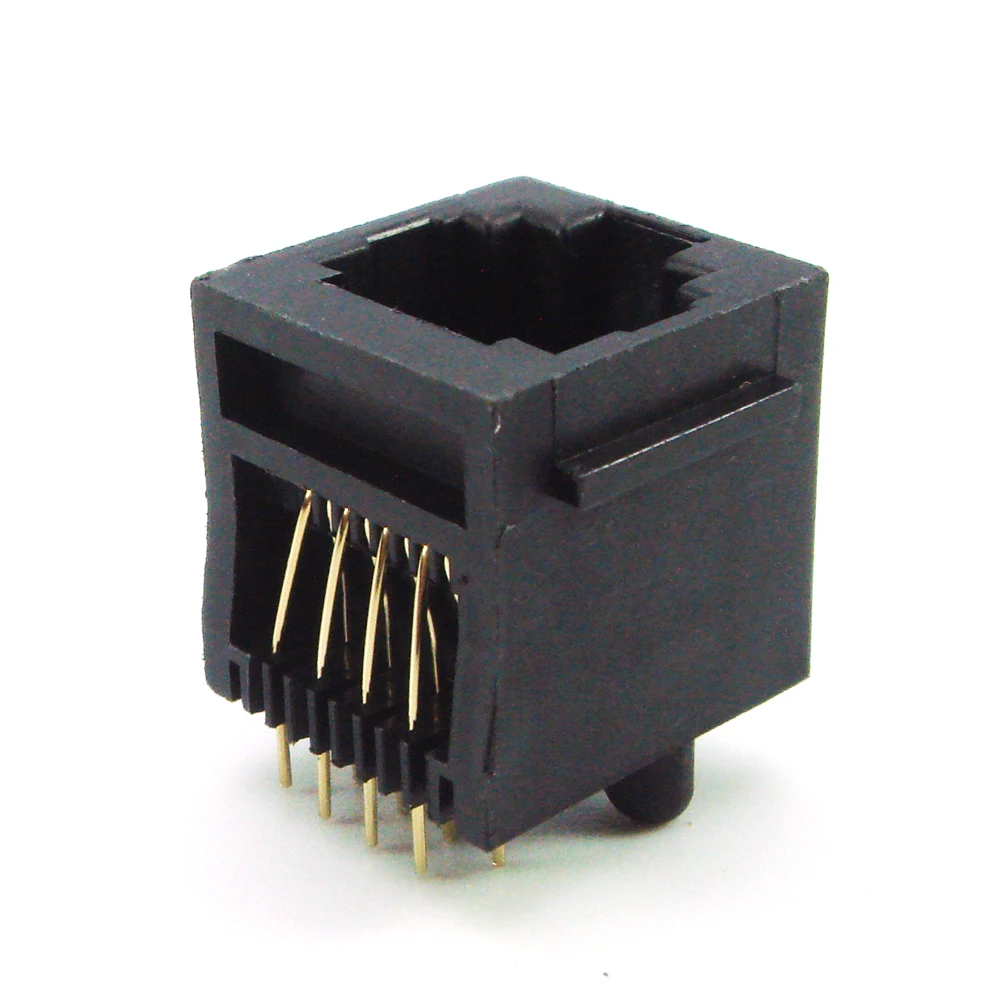 Незащищенный RJ45 8P8C сетевой модульный разъем печатной платы 9 шт./лот/лот|lot lot| |