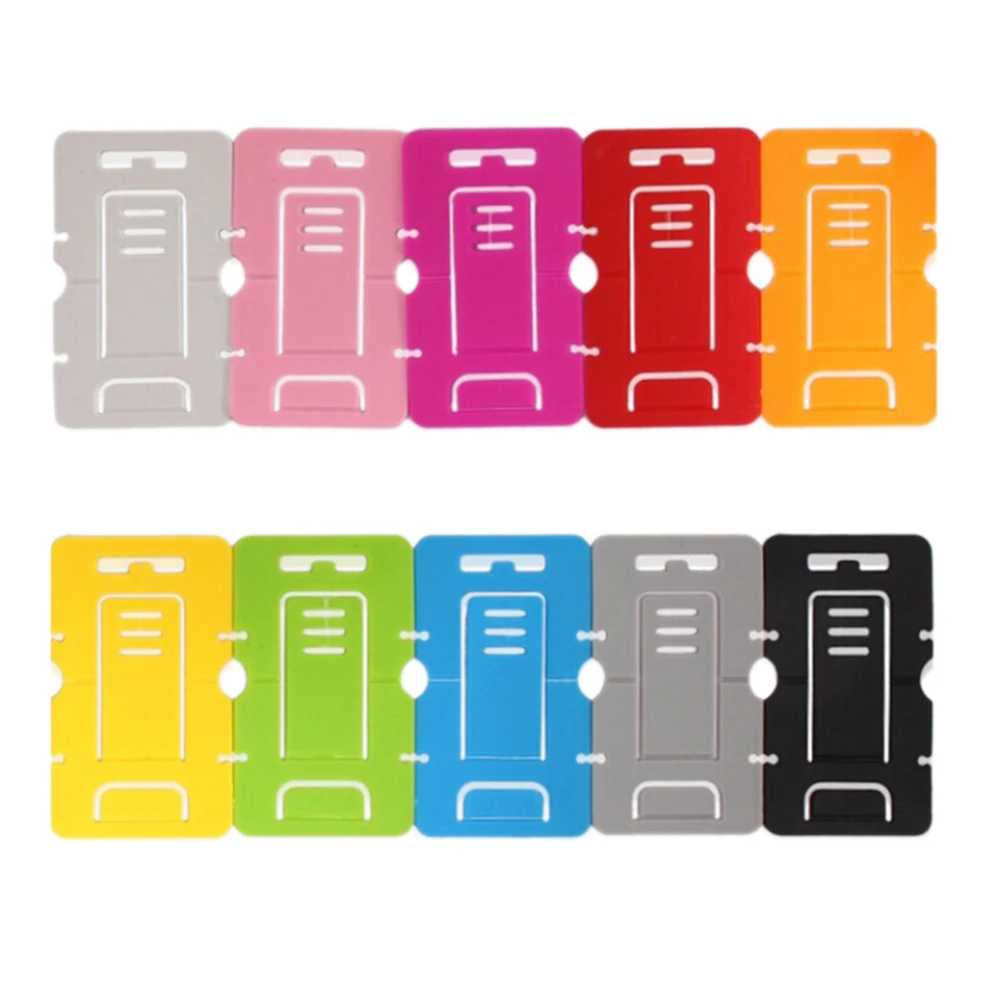 1Pcs Universal Card Mobile Smart Phone Stand Holder Support Foldable for iphone 5S 6 6S 7 for Samsung S6 S7 Random Color
1Pcs Universal Card Mobile Smart Phone Stand Holder Support Foldable for iphone 5S 6 6S 7 for Samsung S6 S7 Random Color