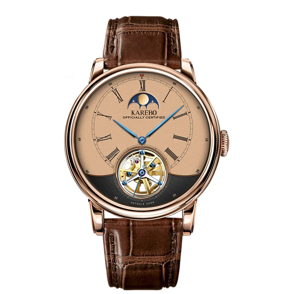 KAREBO Hollow-out Fly Wheel Automatic Self-Hand Wind Mens Fashion Business Wristwatch Watch - Gold Dial
KAREBO Hollow-out Fly Wheel Automatic Self-Hand Wind Mens Fashion Business Wristwatch Watch - Gold Dial