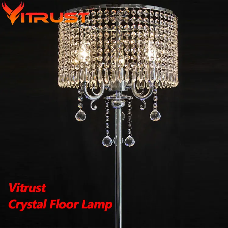 Luxury k9 crystal floor lamps for living room modern floor standing lamp lamparas de pie industrial tripod lamp
Luxury k9 crystal floor lamps for living room modern floor standing lamp lamparas de pie industrial tripod lamp