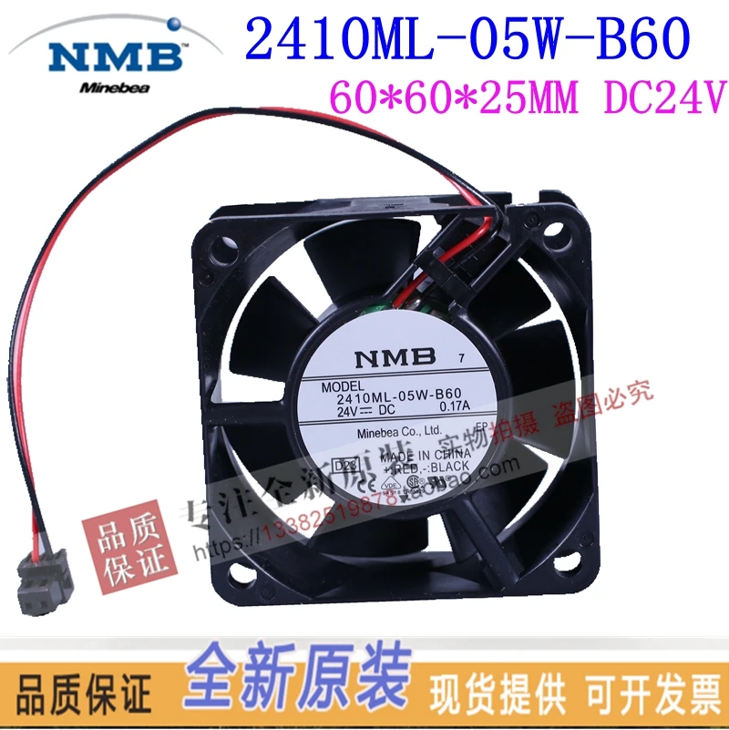 Новый NMB-MAT NMB 2410ML-05W-B60 6025 DC24V 0.17A частоты Вентилятор охлаждения
Новый NMB-MAT NMB 2410ML-05W-B60 6025 DC24V 0.17A частоты Вентилятор охлаждения