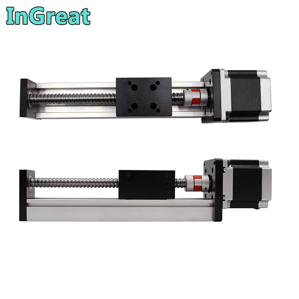 Rail Linear Motion 300MM 12inch Stroke Slide Table BallScrew Rod Guide Platform XYZ Axis & NEMA23 57MM 1.2Nm Stepper Motor Kits
Rail Linear Motion 300MM 12inch Stroke Slide Table BallScrew Rod Guide Platform XYZ Axis & NEMA23 57MM 1.2Nm Stepper Motor Kits