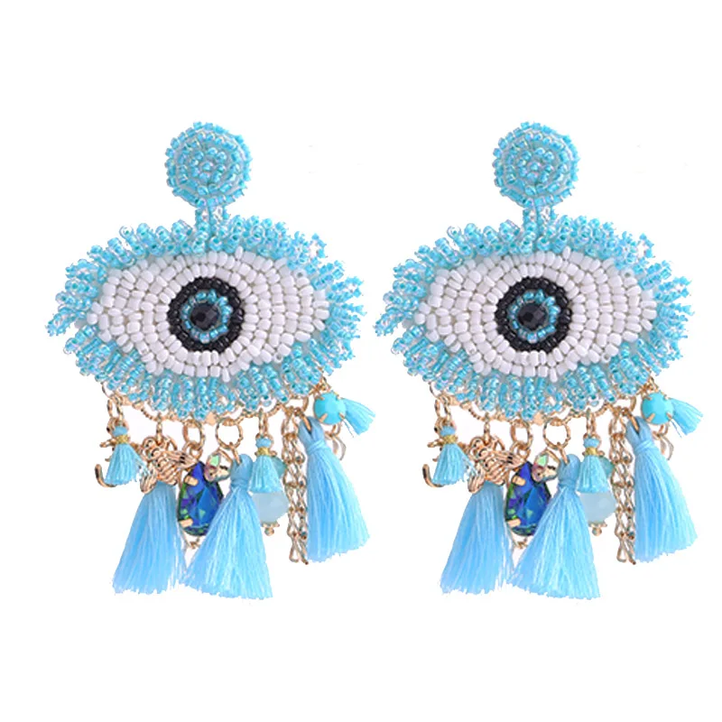 Sehuoran Fashion Bohemian Statement Tassel Earings For Women 2019 New Designe EYE Drop Dangle Earrings For Women Fashion Jewelry
Sehuoran Fashion Bohemian Statement Tassel Earings For Women 2019 New Designe EYE Drop Dangle Earrings For Women Fashion Jewelry