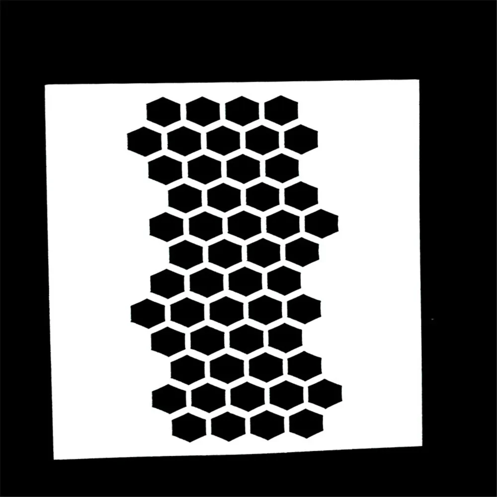 1PC Honeycomb Shaped Reusable Stencil Airbrush Painting Art DIY Home Decor Scrap booking Album Crafts Gifts HOT
1PC Honeycomb Shaped Reusable Stencil Airbrush Painting Art DIY Home Decor Scrap booking Album Crafts Gifts HOT