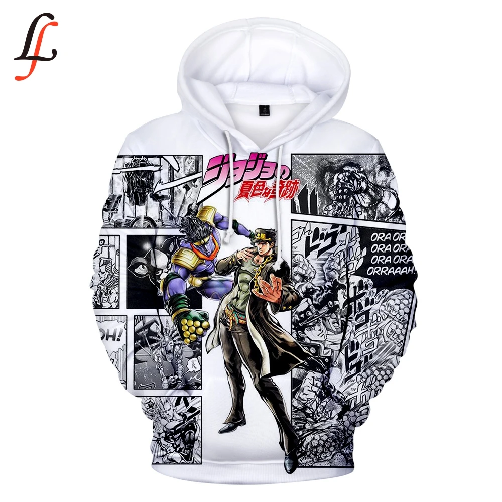 Толстовка Aikooki JOJO 3D для мужчин и женщин модная толстовка с капюшоном из аниме