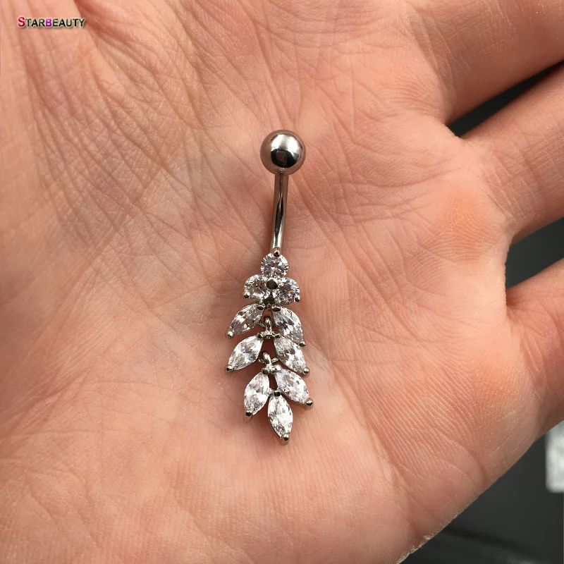 Real Photo Zircon Navel Ring Body Piercing Earrings Gilded Hanging Inverted Sexy Tassels Belly Navel Ring Navel Piercing Jewelry
Real Photo Zircon Navel Ring Body Piercing Earrings Gilded Hanging Inverted Sexy Tassels Belly Navel Ring Navel Piercing Jewelry
