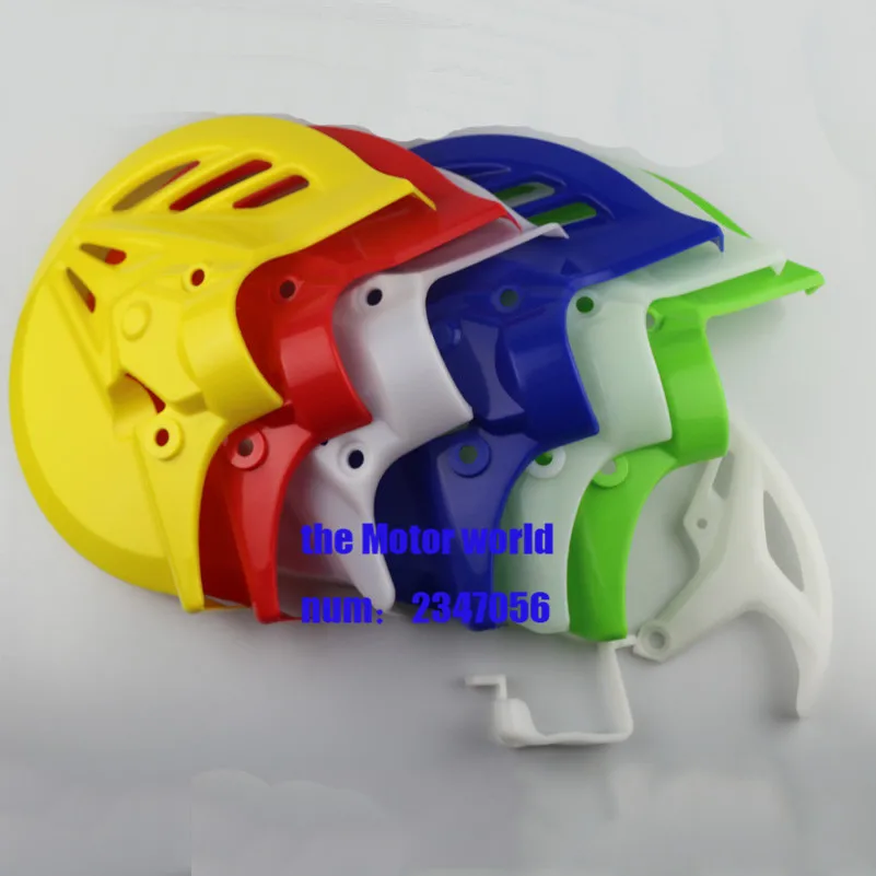 New Front and rear Brake Disc Rotor Guard Cover Protector Protection for 270mm brake disc CRF450 450 13-15 CRF250 14-15
New Front and rear Brake Disc Rotor Guard Cover Protector Protection for 270mm brake disc CRF450 450 13-15 CRF250 14-15