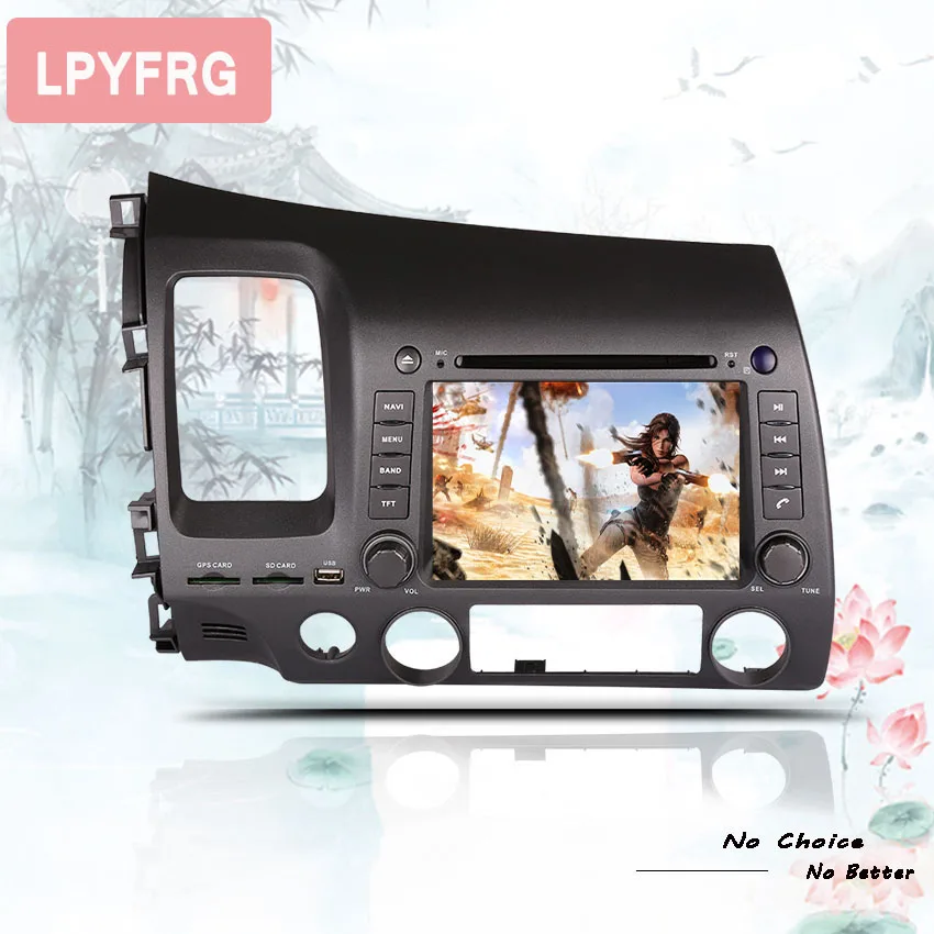 Автомагнитола на android 10 0 для Honda Civic 2006 2007 2008 2009 2010 2011 автомобильный dvd плеер 4G