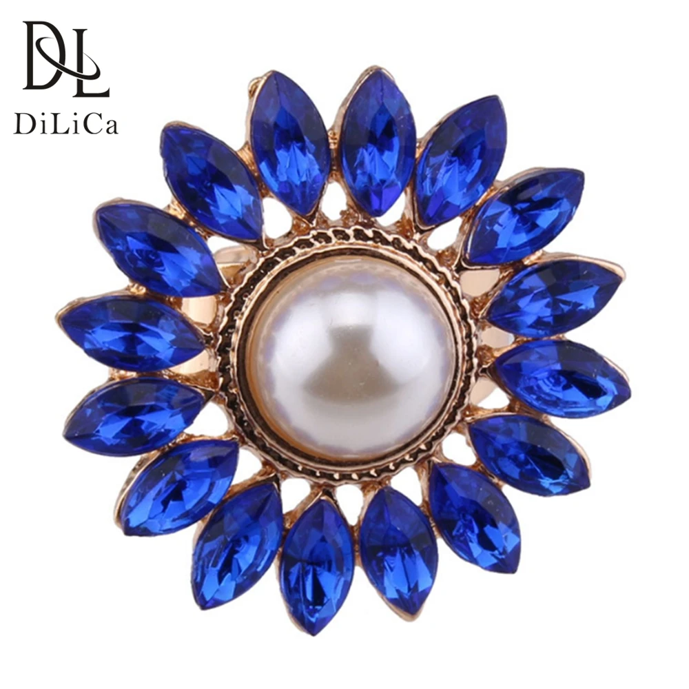 DiLiCa Vintage Rings for Women Party Jewelry Colorful Crystal Flower Statement Rings Fashion Adjustable Finger Ring
DiLiCa Vintage Rings for Women Party Jewelry Colorful Crystal Flower Statement Rings Fashion Adjustable Finger Ring