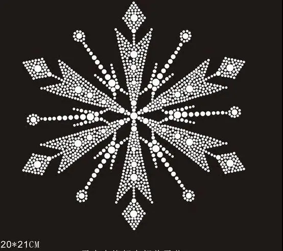 2pc/lot Christmas snowflake hot fix rhinestone transfers iron on crystal transfers design applique patches for shirt
2pc/lot Christmas snowflake hot fix rhinestone transfers iron on crystal transfers design applique patches for shirt