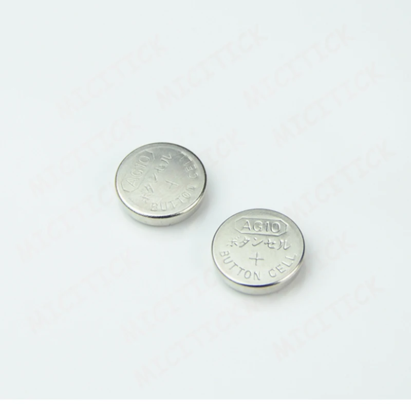 100 шт. AG10 LR1130 1130 SR1130 389A LR54 L1131 1.5В кнопочный аккумулятор mp3-плееры игрушки часы